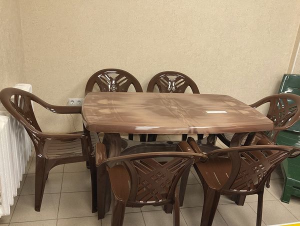 Стол из пластика прямоугольный  "Премиум". Серия «Лессир» [130-0014-lessir]